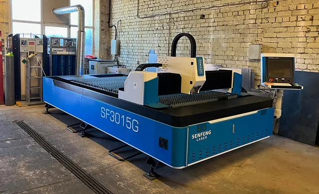 Lazerinės lakštų pjovimo staklės SENFENG SF3015G
